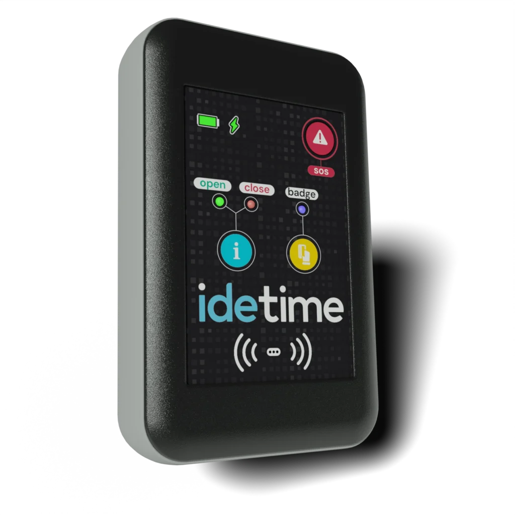 photo de la pointeuse idetime