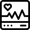 icône ecg