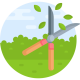 icon of tree trimming